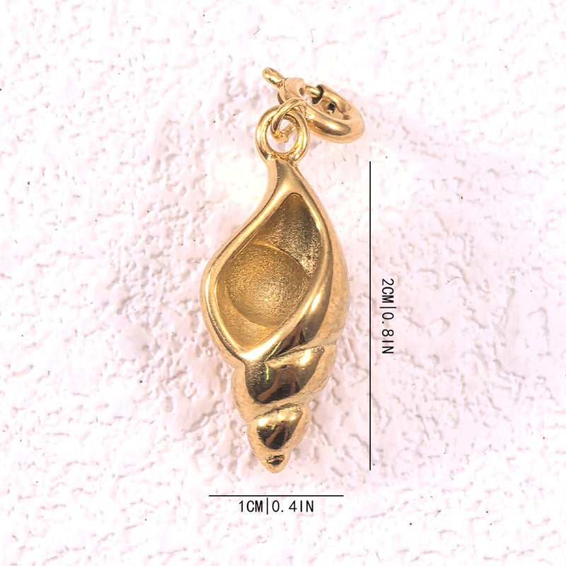 Gold Color-Preserving Aquarium Vacuum Electroplating Women'S Fashion Diy Fish Popular Stainless Steel Pendant Necklace 18K Furnace - Image 1